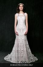 Women's Sareh Nouri Jonquil Lace Mermaid Gown, Size - Ivory