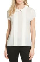 Women's Cece Pleat Peter Pan Blouse