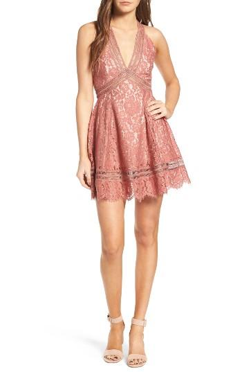 Women's Keepsake The Label Oblivion Lace Minidress - Red