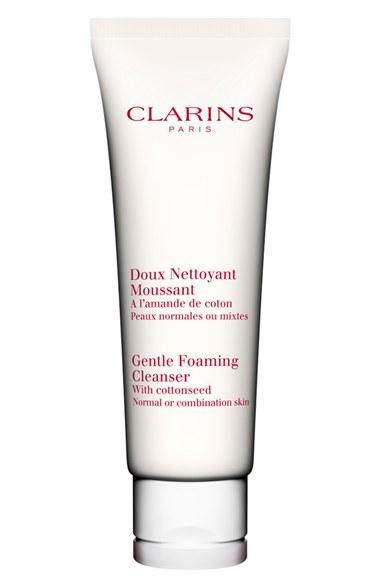 Clarins Gentle Foaming Cleanser With Cottonseed For Normal/combination Skin Types .4 Oz