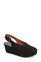 Women's Gentle Souls Nyomi Platform Sandal M - Black