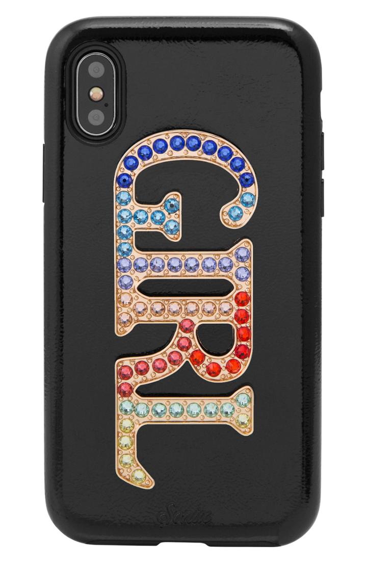 Sonix Swarovski Girl Iphone X & Xs Case - Black