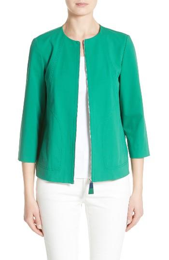Women's Lafayette 148 New York Levine Cotton Blend Jacket