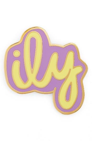 Women's Stoney Clover Lane Enamel Ily Pin