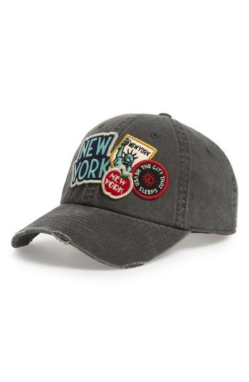 Men's American Needle Iconic - New York Ball Cap - Grey
