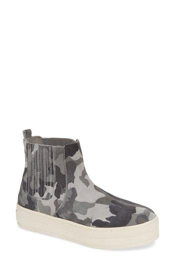 Women's Jslides Hypo High Top Sneaker M - Grey