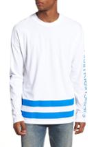 Men's Calvin Klein Jeans Athletic Stripe T-shirt - White