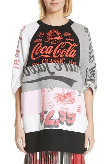 Women's Marc Jacobs Patchwork Sweatshirt - Black