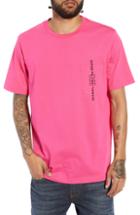 Men's Diesel T-just-pocket Embroidered Pocket T-shirt - Pink