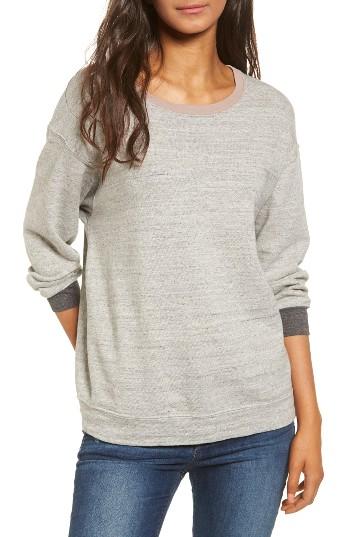Women's James Perse Shrunken Sweatshirt - Grey