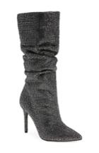 Women's Jessica Simpson Layzer Embellished Slouch Boot .5 M - Metallic