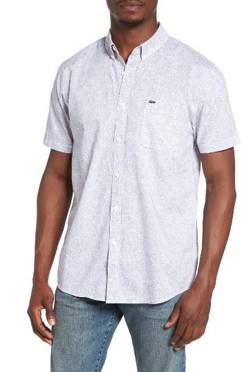 Men's Rip Curl Minny Woven Shirt - Grey