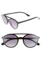 Women's Bp. 49mm Small Aviator Sunglasses - Black/ Black