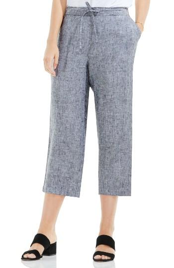Women's Two By Vince Camuto Wide Leg Crop Linen Pants