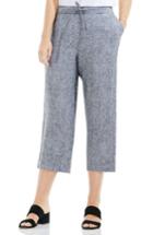 Women's Two By Vince Camuto Wide Leg Crop Linen Pants