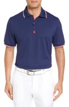 Men's Bobby Jones Xh20 Solid Stretch Golf Polo - Blue