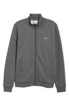 Men's Lacoste Fleece Zip Jacket (4xl) - Grey