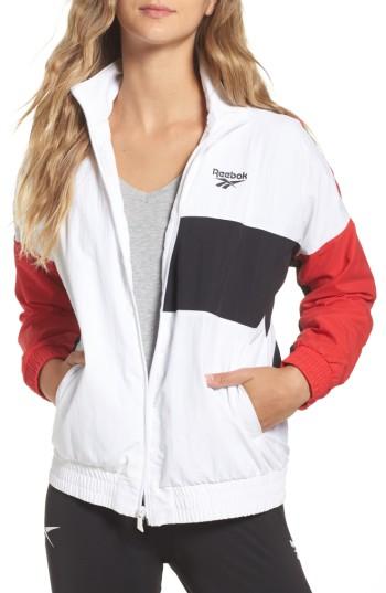 Women's Reebok Vector Wind Breaker - White