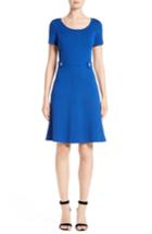 Women's St. John Collection Milano Knit Dress - Blue