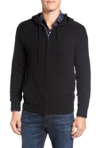 Men's Michael Stars Zip Front Wool Blend Hoodie