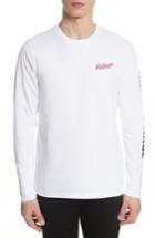 Men's Carhartt Work In Progress Doin' Damage Graphic Long Sleeve T-shirt - White