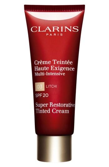 Clarins Super Restorative Tinted Cream Spf 20, Size Oz - 03 Lichee