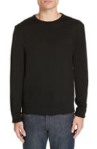 Men's Officine Generale Nina Wool Crewneck Sweater - Black