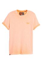 Men's Superdry Orange Label Low Roller T-shirt - Orange