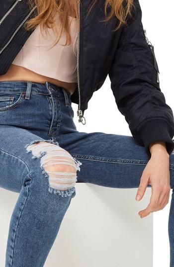 Women's Topshop Jamie Ripped Jeans