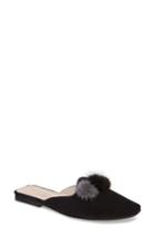 Women's Patricia Green Cerise Genuine Fur Mule