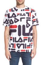 Men's Fila Usa Logan Print T-shirt - White
