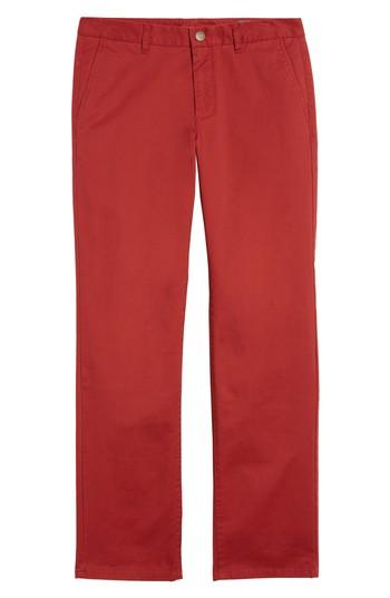 Men's Bonobos Straight Leg Stretch Washed Chinos X 32 - Red