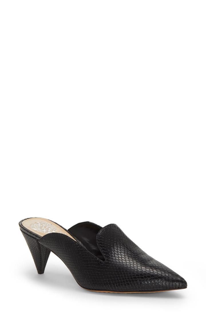 Women's Vince Camuto Cessilia Pointy Toe Mule M - Black