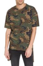 Men's The Rail Camo Strapped T-shirt, Size - Brown