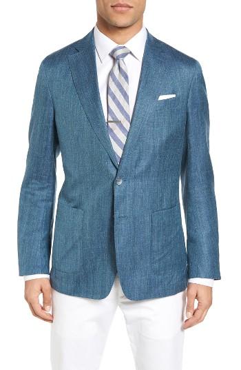 Men's Peter Millar Cerrillos Herringbone Sport Coat