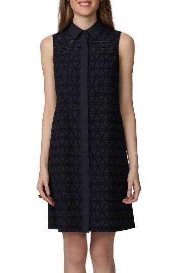 Women's Donna Morgan Novelty Burnout Shirtdress