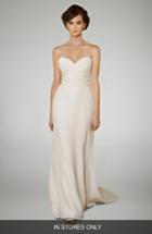 Women's Matthew Christopher Selma Crepe Column Gown