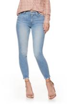 Women's Paige Hoxton Transcend Vintage High Waist Crop Skinny Jeans - Blue