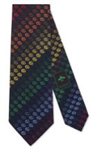 Men's Gucci Running Gg Rainbow Silk Tie, Size - None