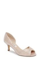 Women's Nina Contesa Open Toe Pump M - Pink