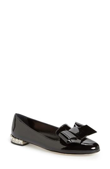 Women's Miu Miu Bow Loafer Us / 36eu - Black
