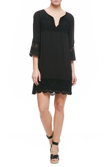 Women's Sanctuary Simone Lace Trim Gauze Dress