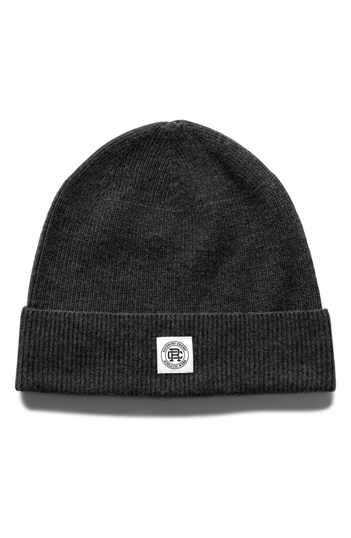 Men's Reigning Champ Merino Wool Beanie - Grey