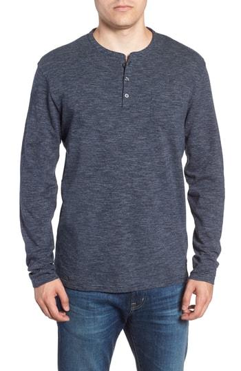Men's Rodd & Gunn Tasman Downs Fit Henley, Size Small - Blue