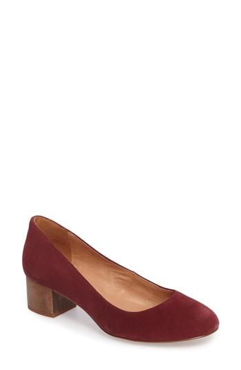 Women's Madewell Ella Pump M - Burgundy