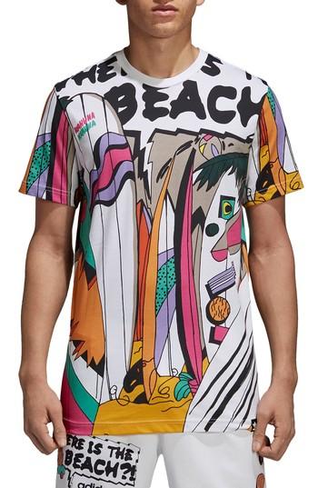 Men's Adidas Originals Graphic T-shirt - White