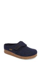 Women's Haflinger Grizzly Journey Clog Slipper Us / 37eu - Blue