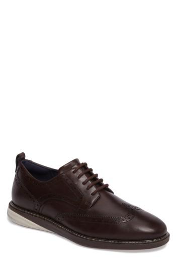Men's Cole Haan Grand Evolution Wingtip .5 M - Brown
