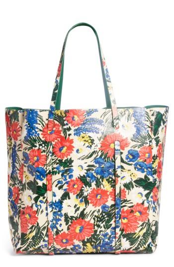 Balenciaga Medium Everyday Floral Leather Tote -