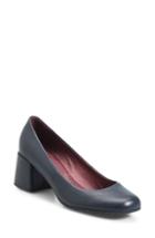 Women's Ono Magnolia Block Heel Pump .5 M - Blue